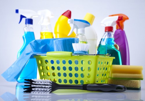 Tidy bin store and communal space cleaning service in Chelsea
