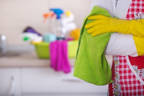 Professional cleaning of a kitchen in Chelsea