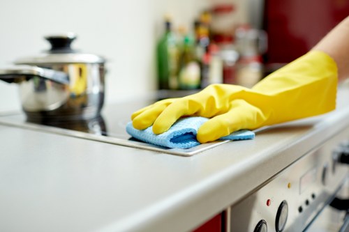Professional stairwell and entrance cleaning in Chelsea apartments