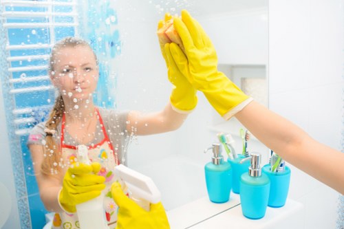 Cleaner Chelsea secure payments section with transaction protection