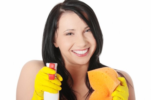 Acknowledgment of a service issue in a professional cleaning complaints system